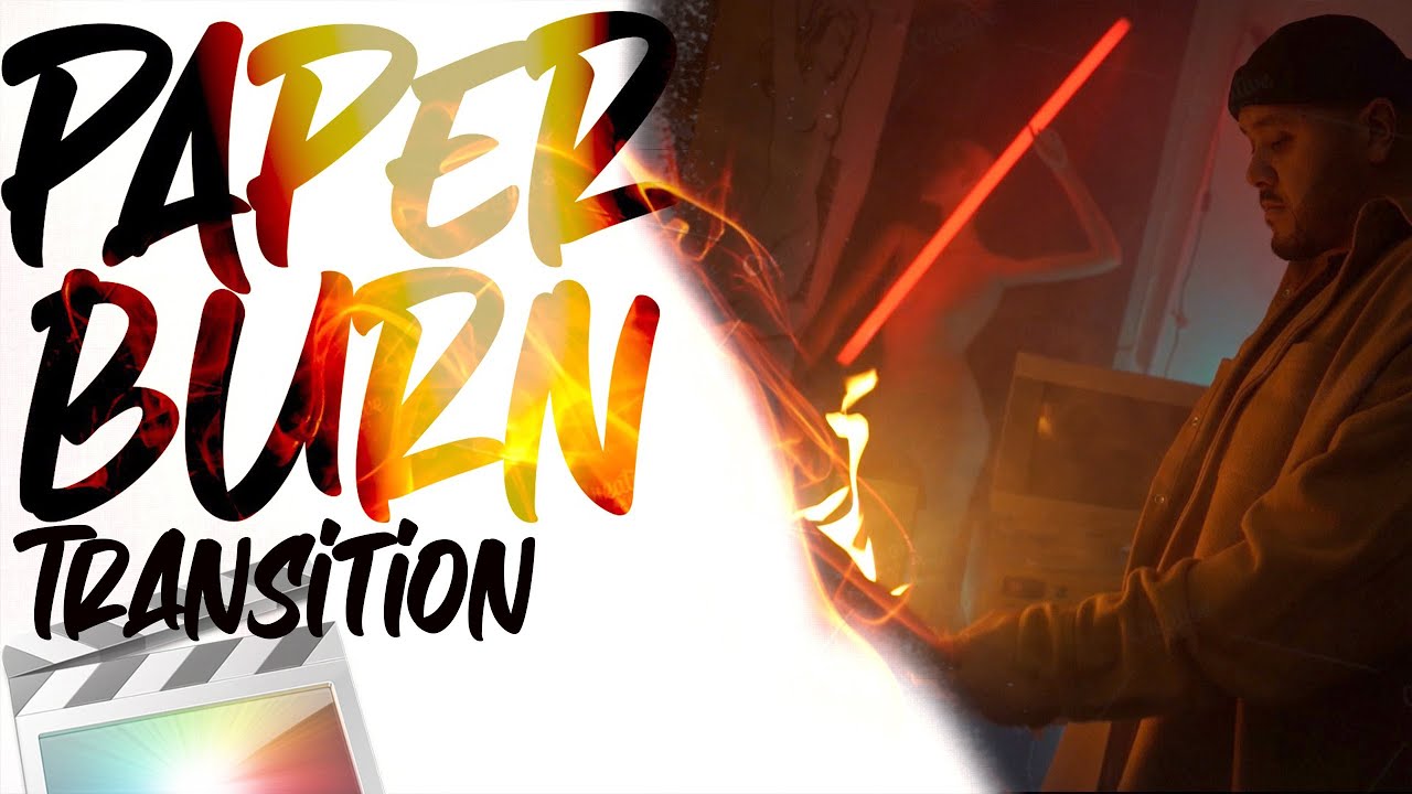 Free Paperburn Transition - Final Cut Pro Tutorial ( Free Plugin )