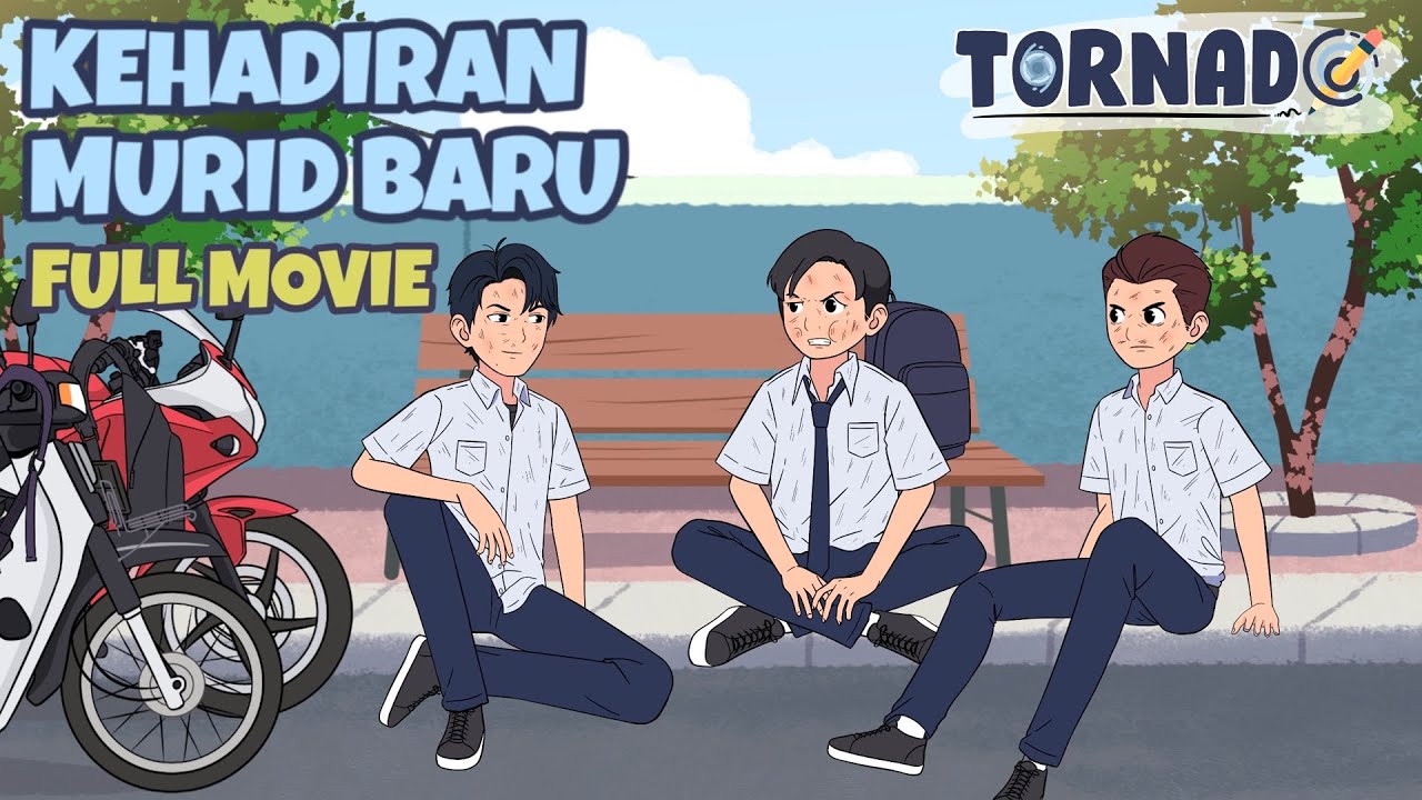 (FULL MOVIE) KEHADIRAN MURID BARU - DRAMA ANIMASI SEKOLAH