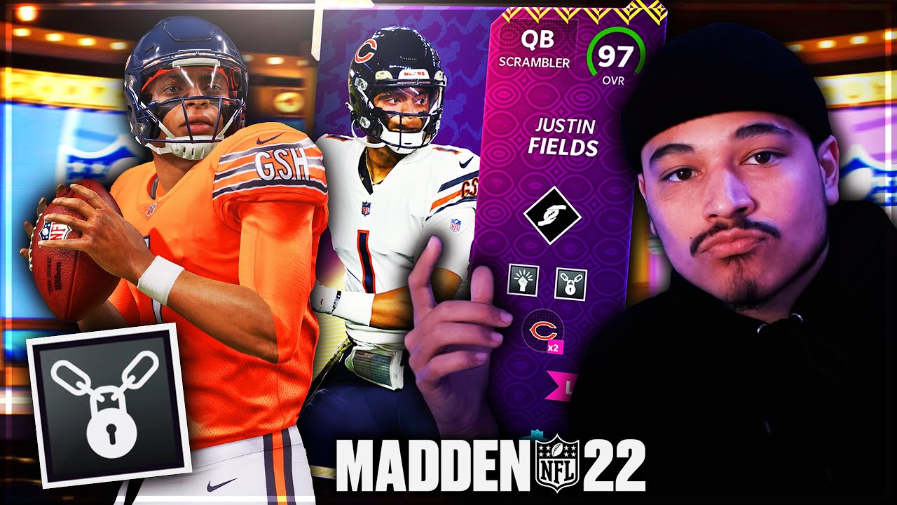 JUSTIN FIELDS Runs all Over the D - Madden 22 Ultimate Team 