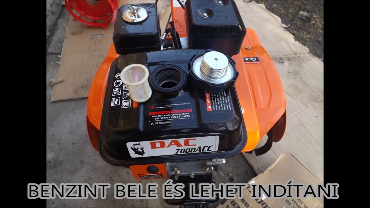 RURIS DAC 7000 ACC összeszerelés és indítás /assembly and starting/