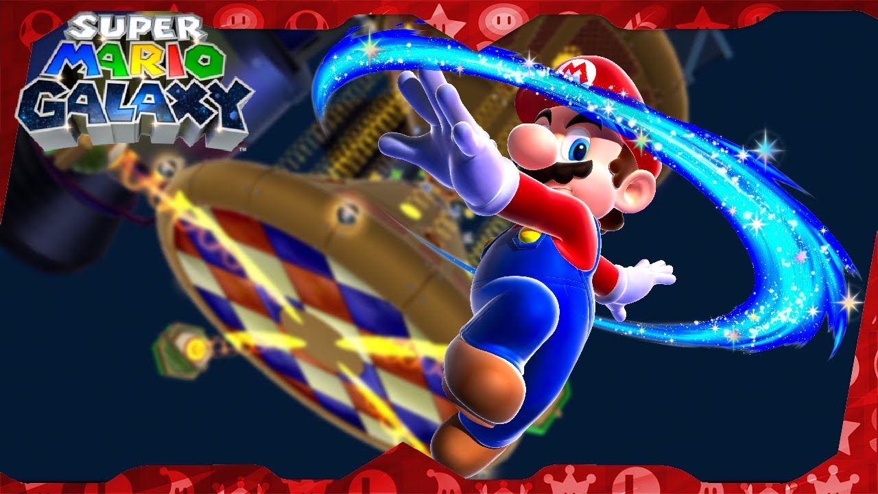 Super Mario Galaxy Walkthrough ᴴᴰ | Dreadnaught Galaxy (All Power Stars)
