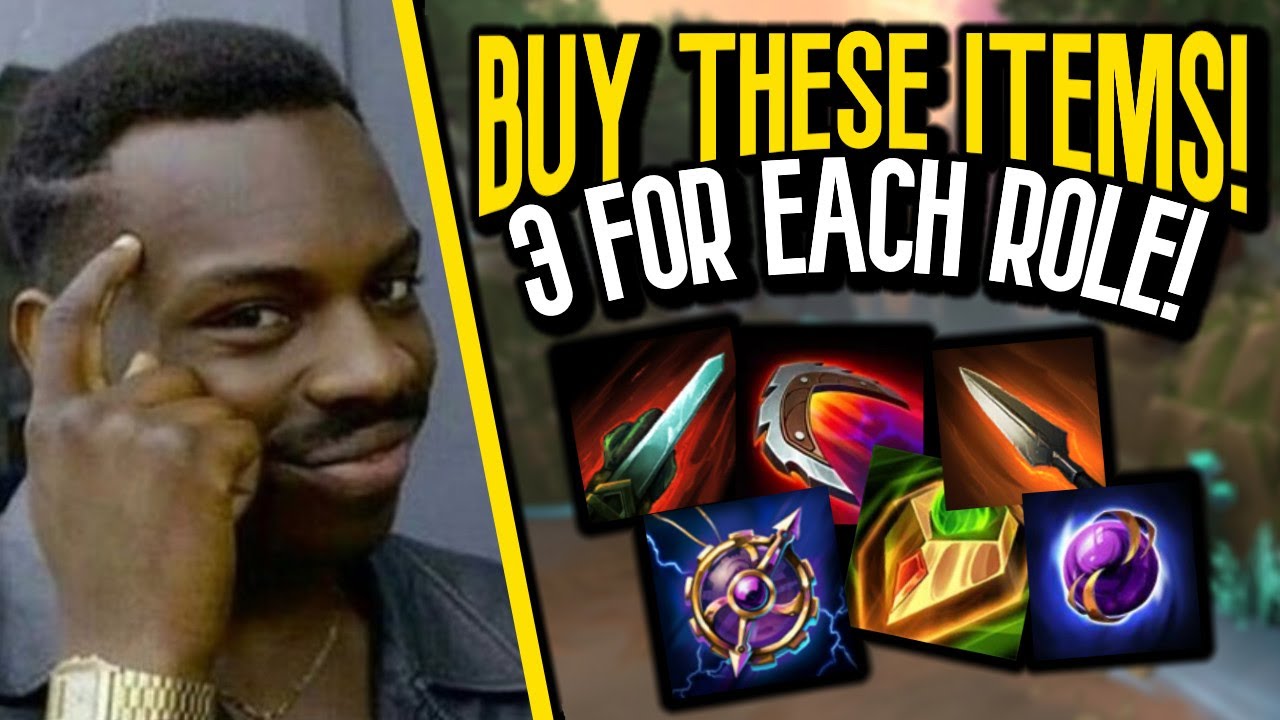 3 Items For EVERY ROLE You Should Be Building RIGHT NOW! | SMITE
