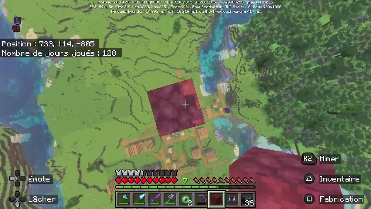 Survie tranquille (discord en description)