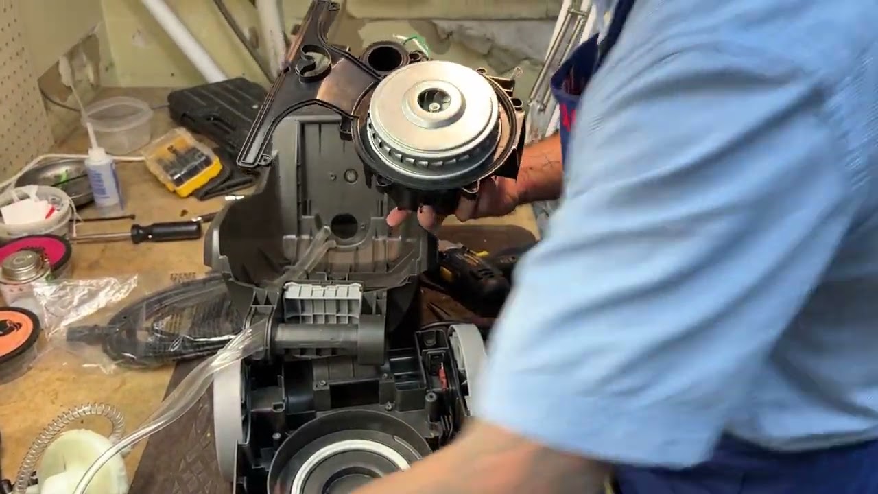 Motor Replacement on Hoover Spin Scrub Shampooer
