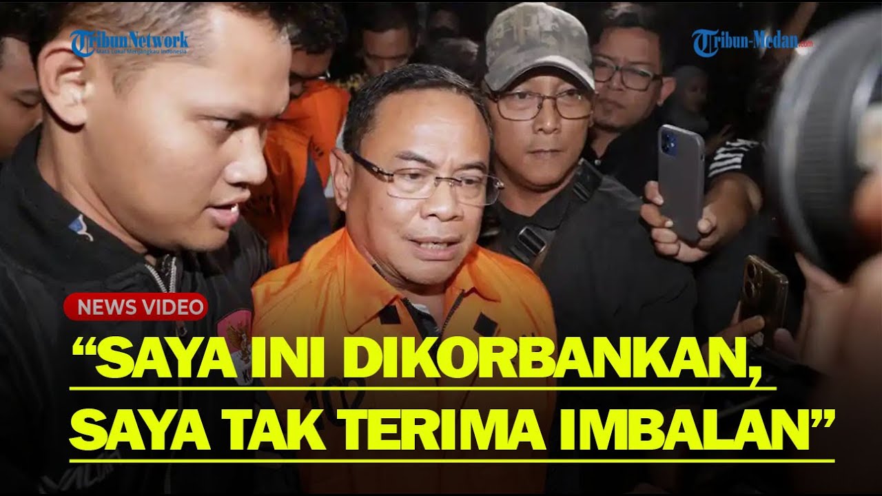 PENGAKUAN Bupati Sudewo Usai Berbaju Tahanan, Bantah Tudingan KPK : Saya Dikorbankan