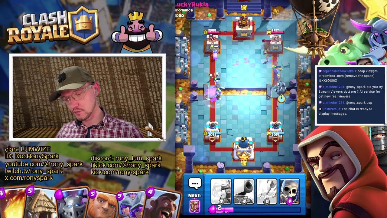 Clash Royale 👑 with ⚡️Rony Spark⚡️