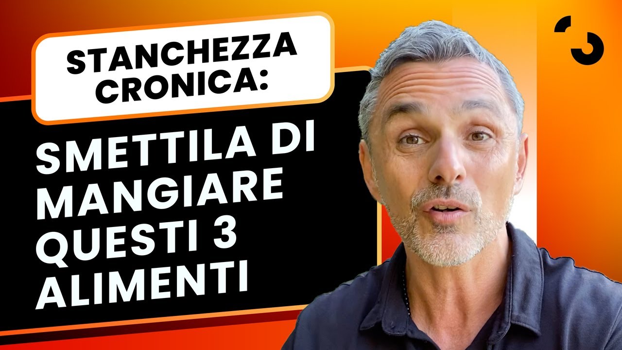Stanchezza cronica: smettila di mangiare questi 3 alimenti | Filippo Ongaro