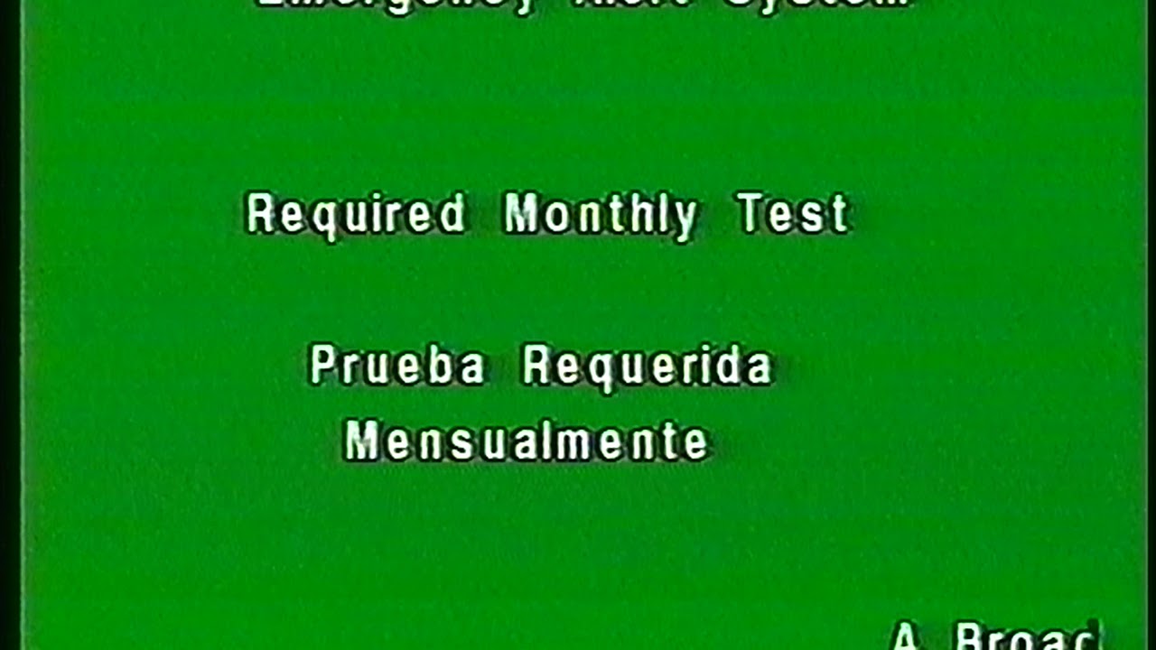 Wisconsin State Required Monthly Test - December 4, 2002