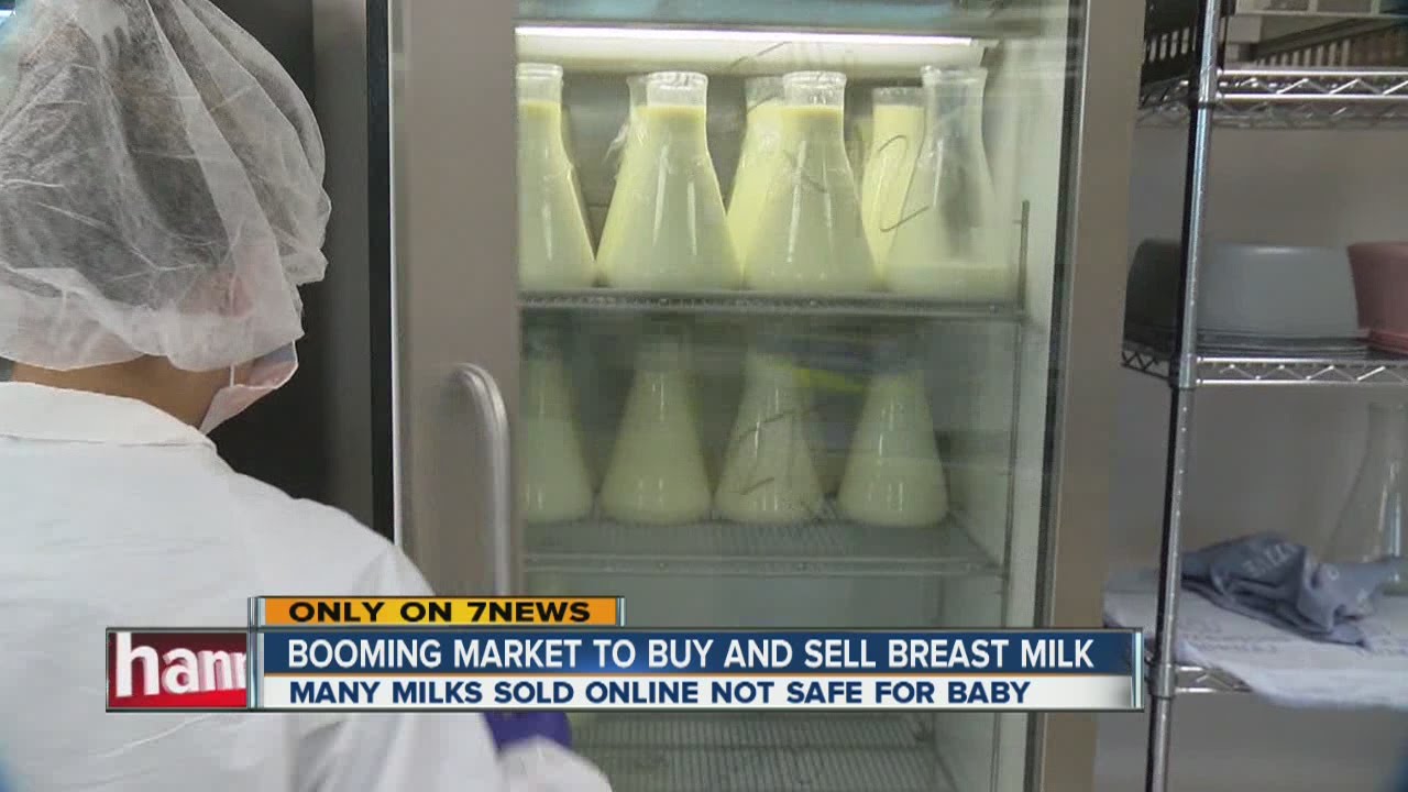 Booming market to buy and sell breast milk