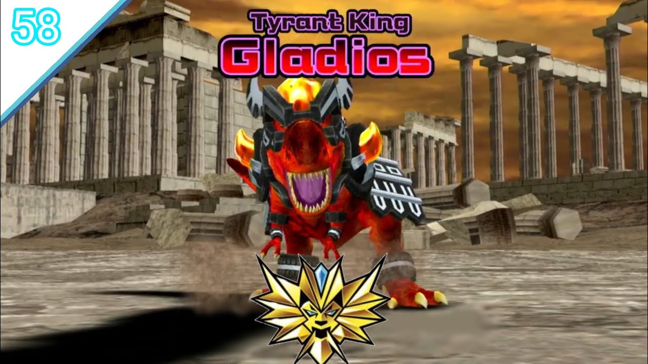 TYRANT KING GLADIOS. STRONG ANIMAL KAISER MAX4 | 百獣大戦グレートアニマルカイザー (SHISHIWAKA EP58)