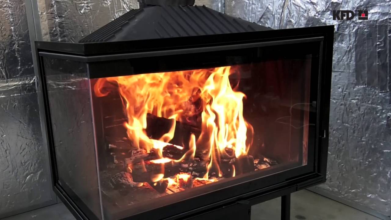 KFD ECO iLUX 90+ L/R premium - corner fireplace insert