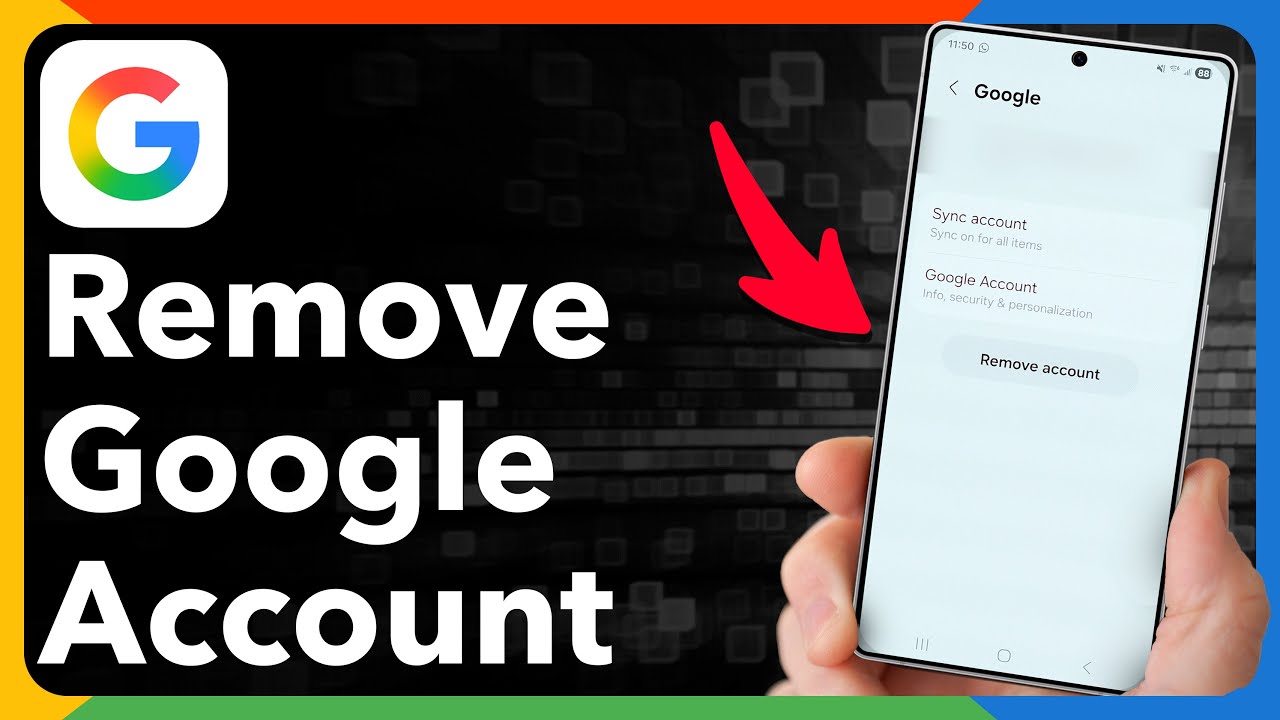 How To Remove Google Account From Android Phone