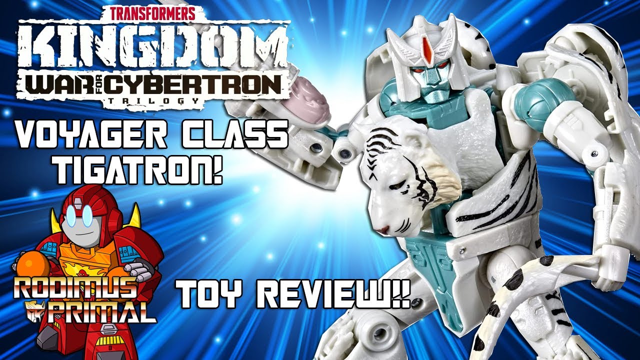 Transformers Kingdom - Tigatron (Voyager Class) Review