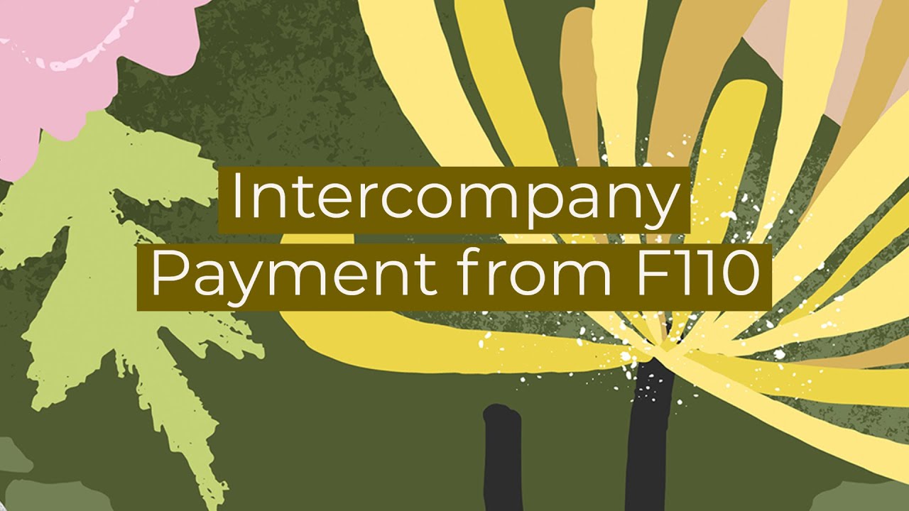 Intercompany Payment from F110. Automatic Payment