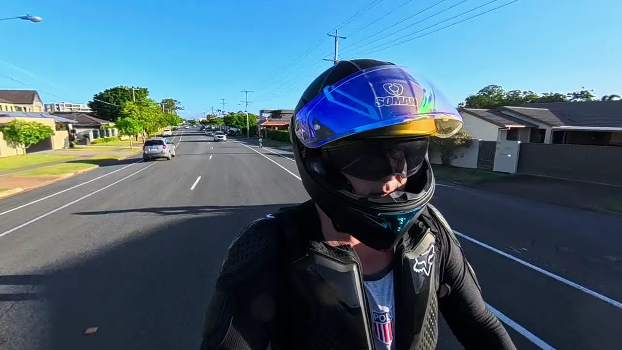 Cruise up to Paradise Point #scooter #insta360 #nami #kaabo #midlifecrisis 