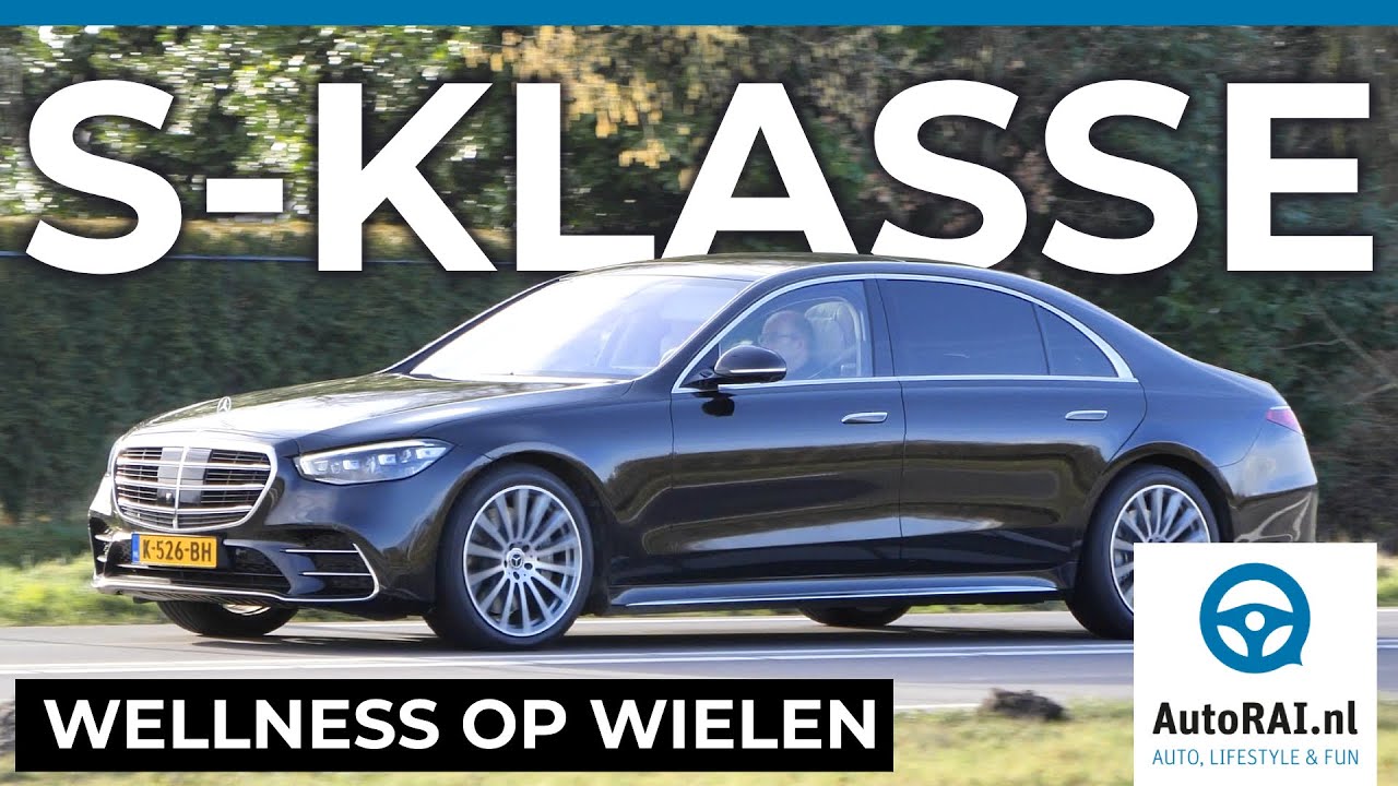 Mercedes-Benz S-Klasse (2021) - WELLNESS OP WIELEN - REVIEW - AutoRAI TV