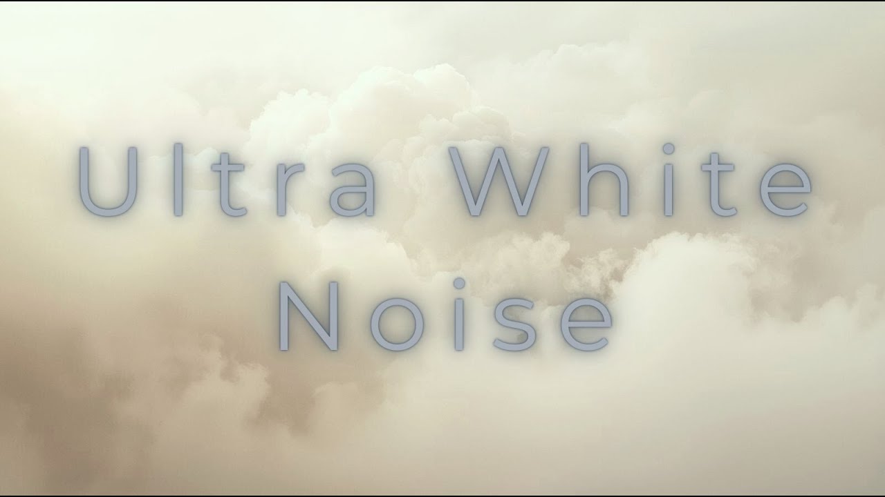 Ultra Smooth White Noise for Sensitive Sleepers • No Hiss • Black Screen (8 Hours