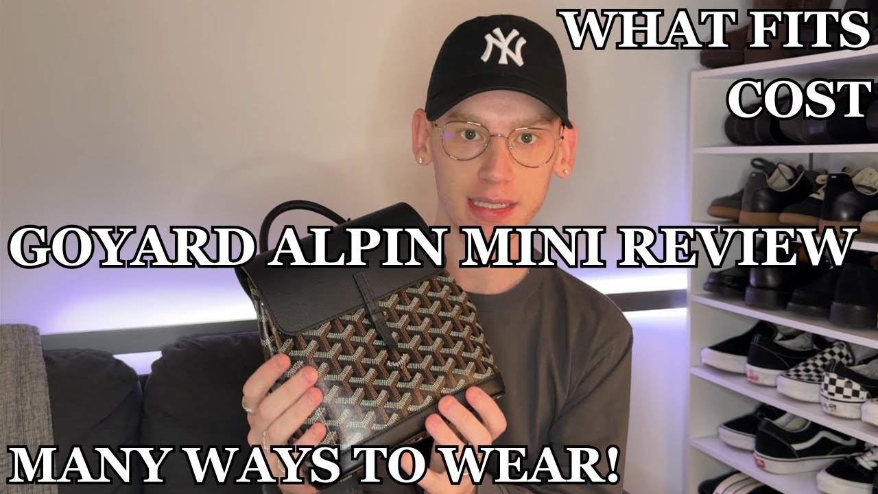 Goyard Alpin 2 Mini Review - Pricing, What Fits, Ways To Wear