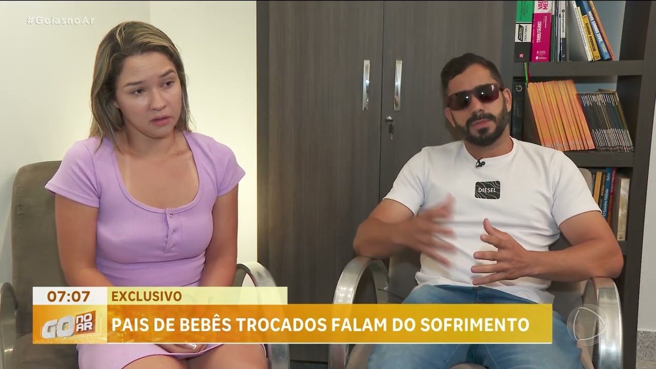 PAIS DE BEBÊS TROCADOS FALAM DO SOFRIMENTO