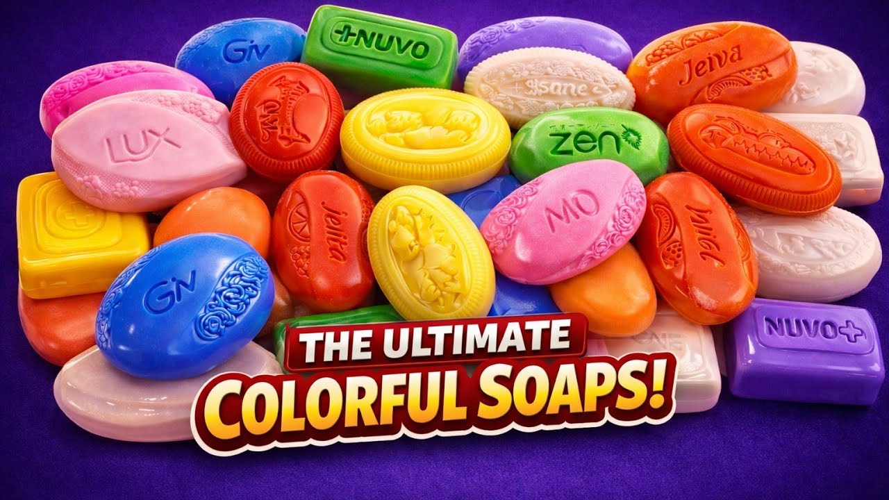 Asmr| Soap Opening| Colorful Soap Unboxing 🌈 | Satisfying ASMR & Super Fragrant!