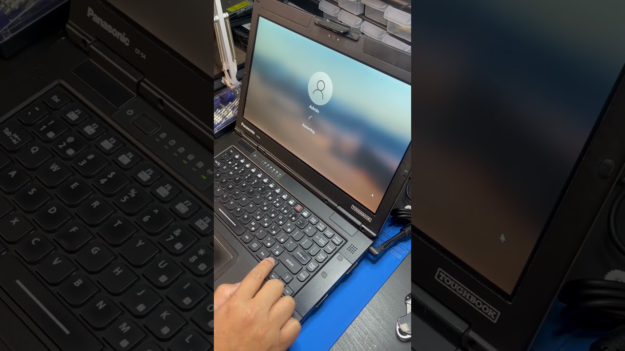 Toughbook CF54 - MK2 go to BIOS and enable UEFI boot.