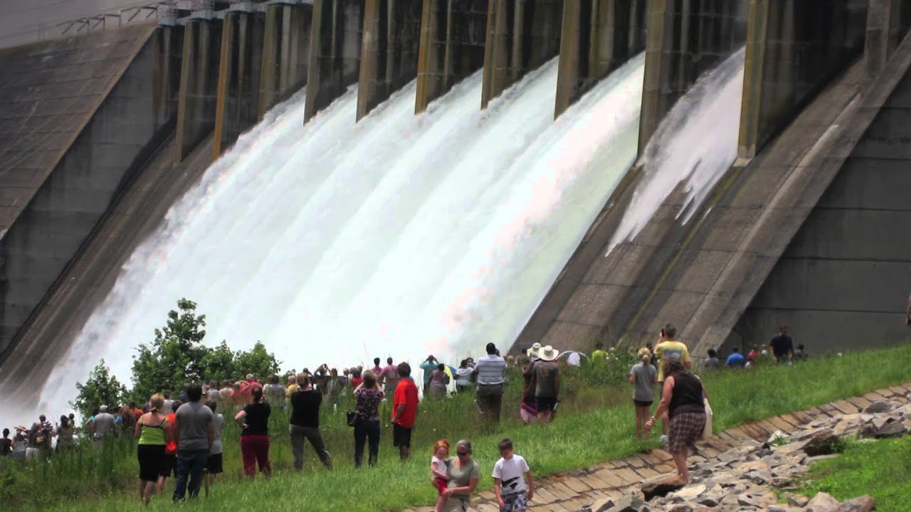 July 10,2013 Hartwell Dam Spillway Test