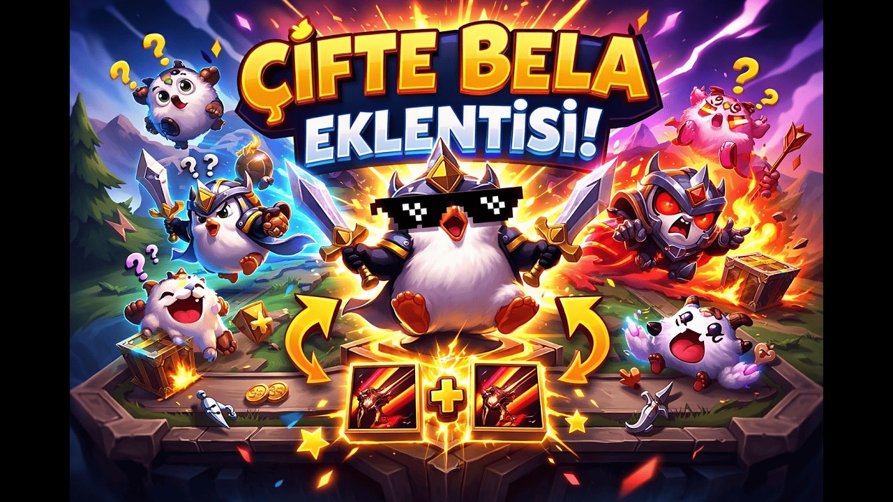 TFT ÇİFTE BELA YAPTIK 1. OLDUK ! TFT ÖĞRENİYORUM