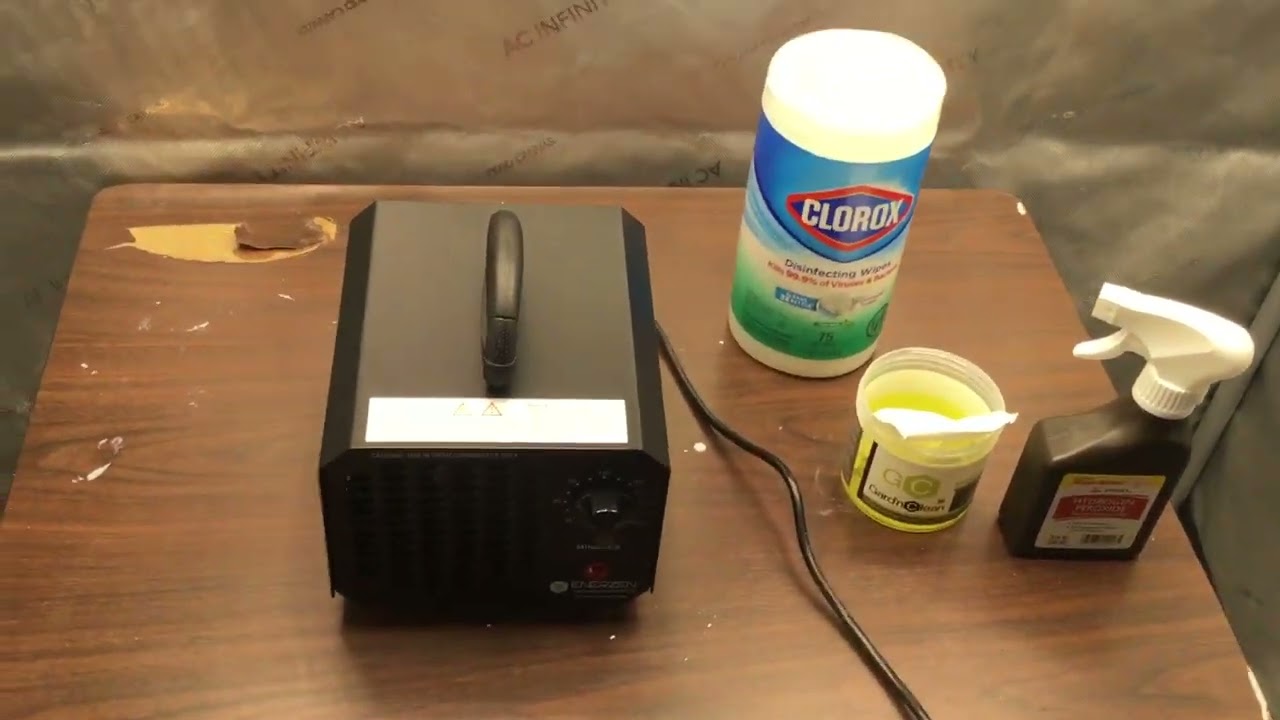 Killing Powder Mildew in grow room with an Ozone Generator