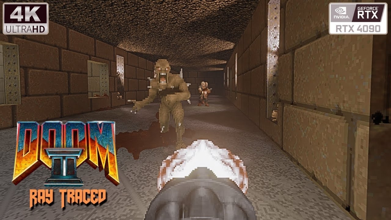 Doom II: Ray Traced | GeForce RTX 4090 | 4K