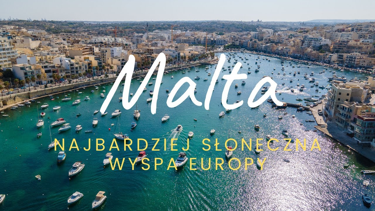 Malta - najbardziej słoneczna wyspa Europy  -  (4K)