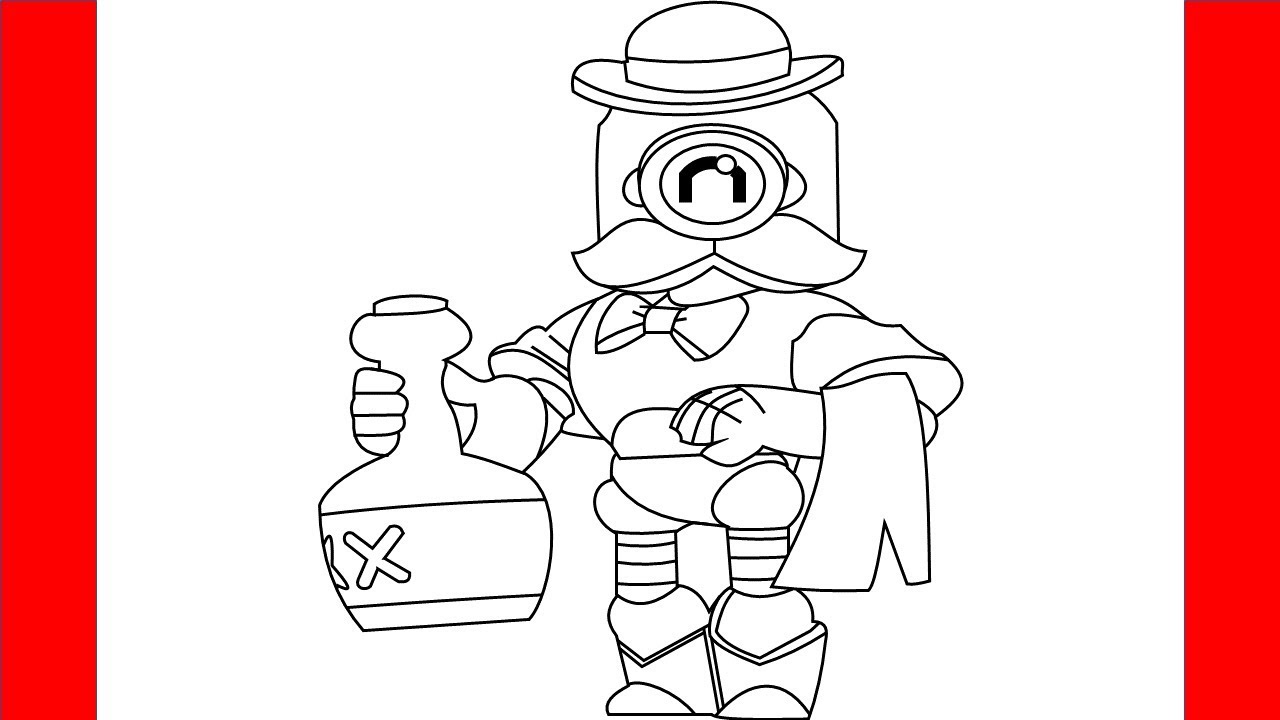 How to draw Barley From Brawl Stars - Step by Step Drawing