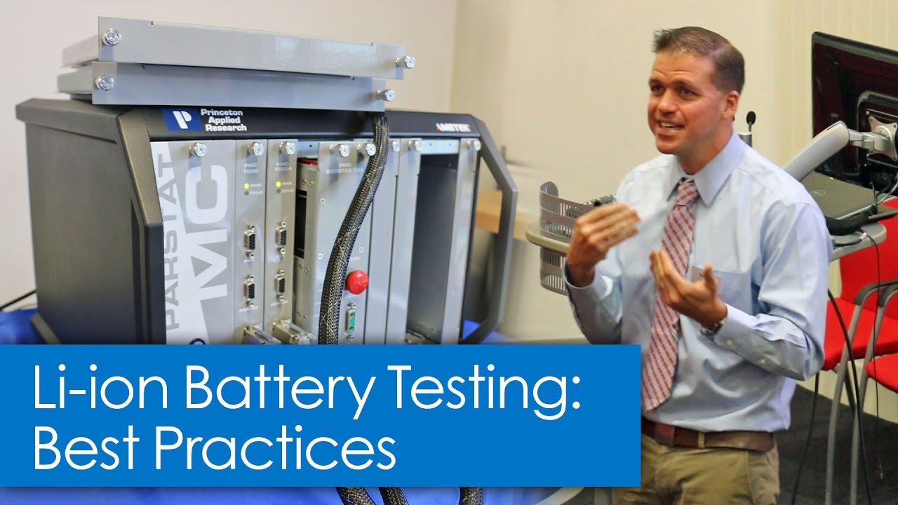 Li-ion Battery Testing - Best Practices for Experiment Set-up on your Potentiostat