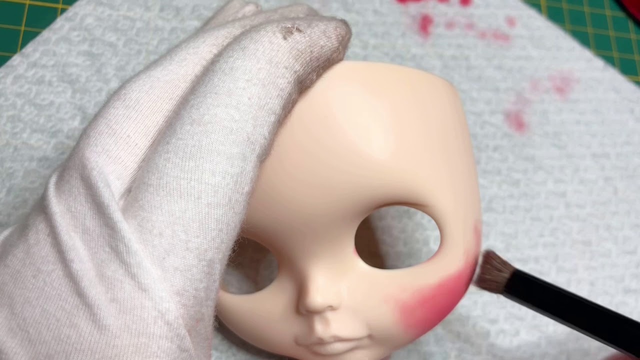 Blythe face up: Blushing