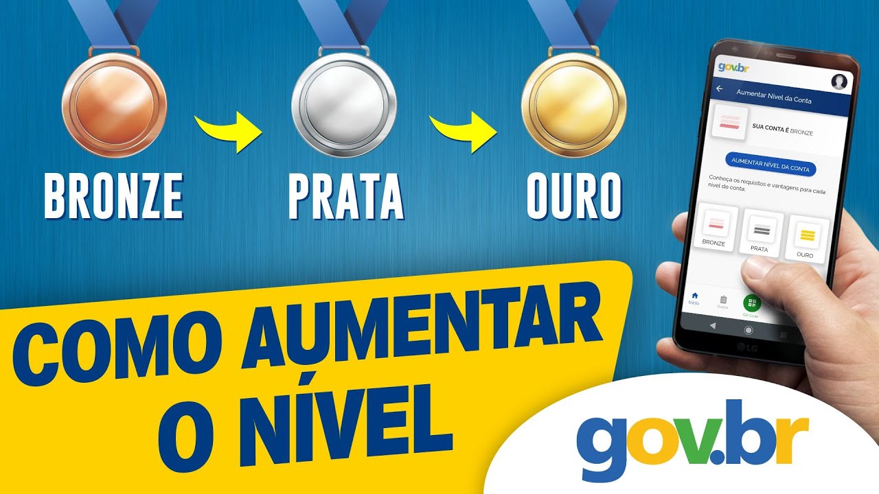 Aumente o Nível da sua Conta GOV.BR de BRONZE para PRATA ou OURO - Passo a Passo sem enrolação