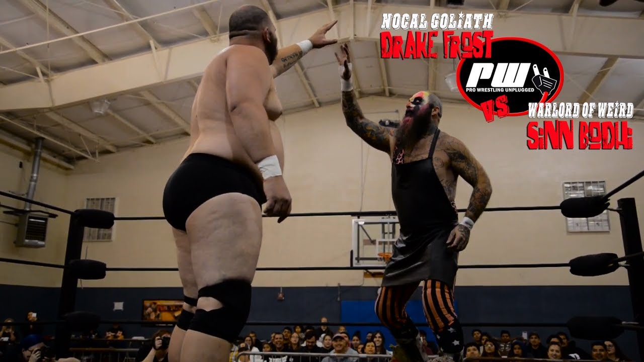 DRAKE FROST VS SINN BODHI Pro Wrestling Unplugged