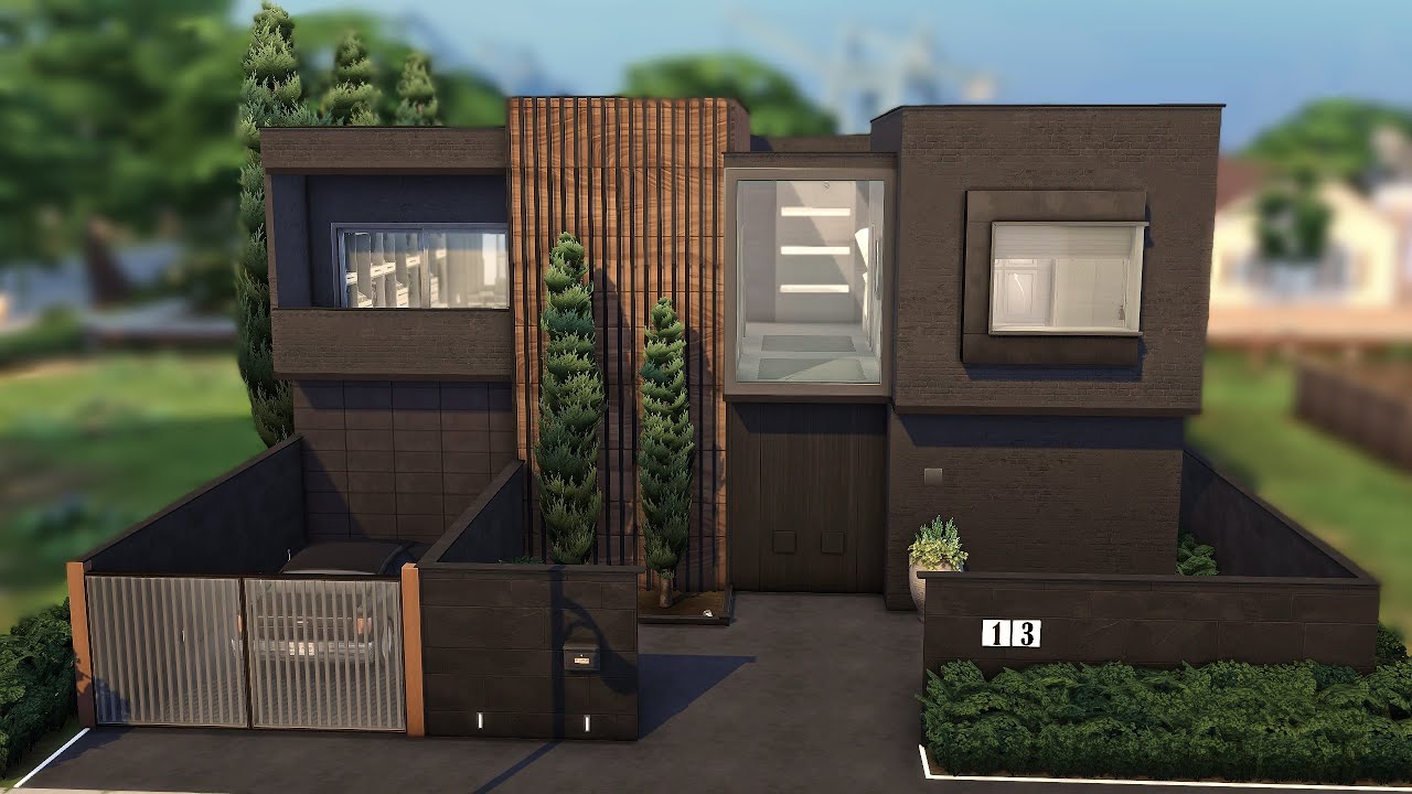 GOTH HOUSE RENOVATION | [No CC] Sims 4 Speed Build (Stop Motion)