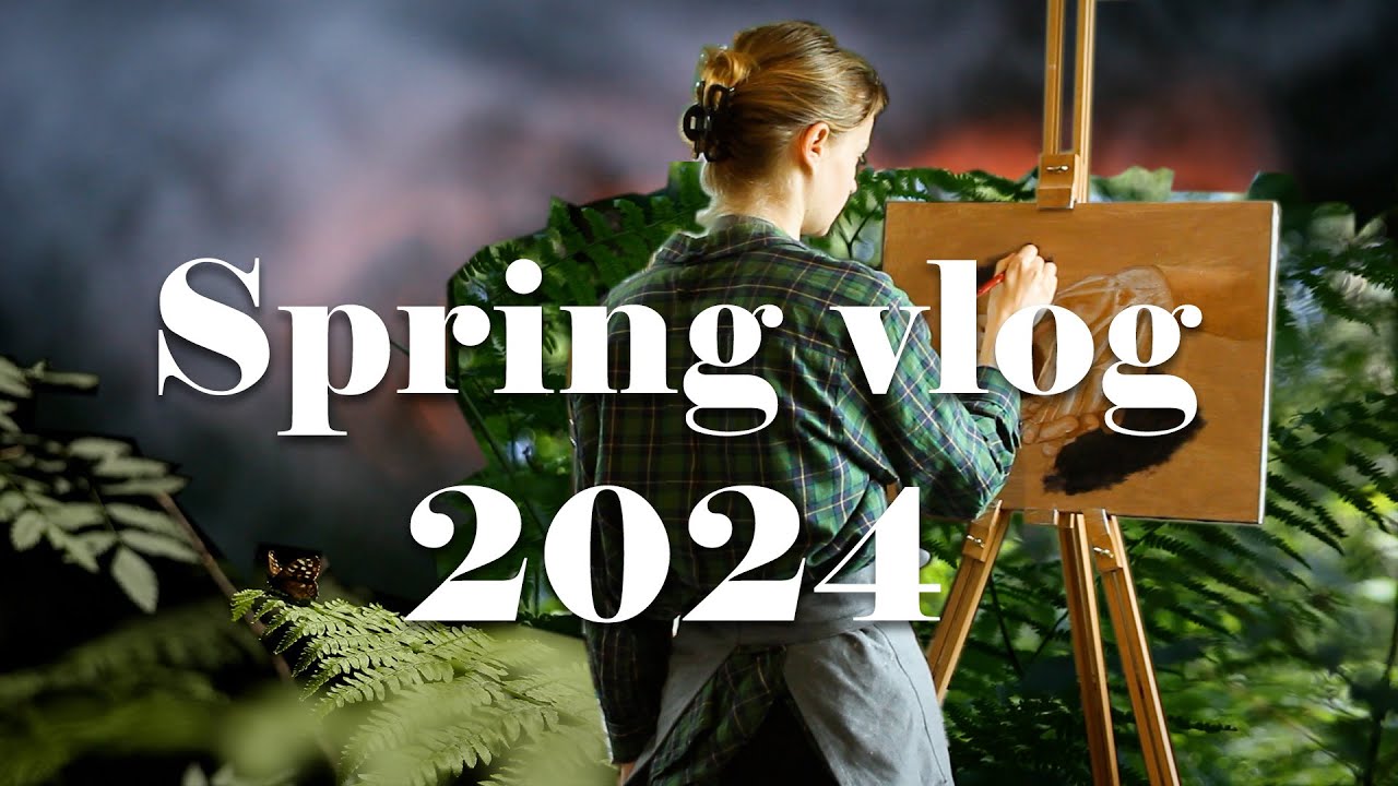 Drawing, Painting & Nature: A Vlog from Spring