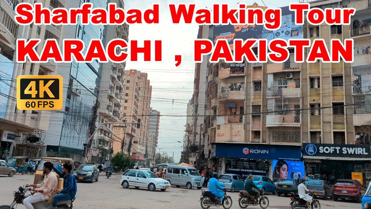 Sharfabad Walking Tour: Discover Karachi, Pakistan | Full Mooni Vlogs | 4K UHD