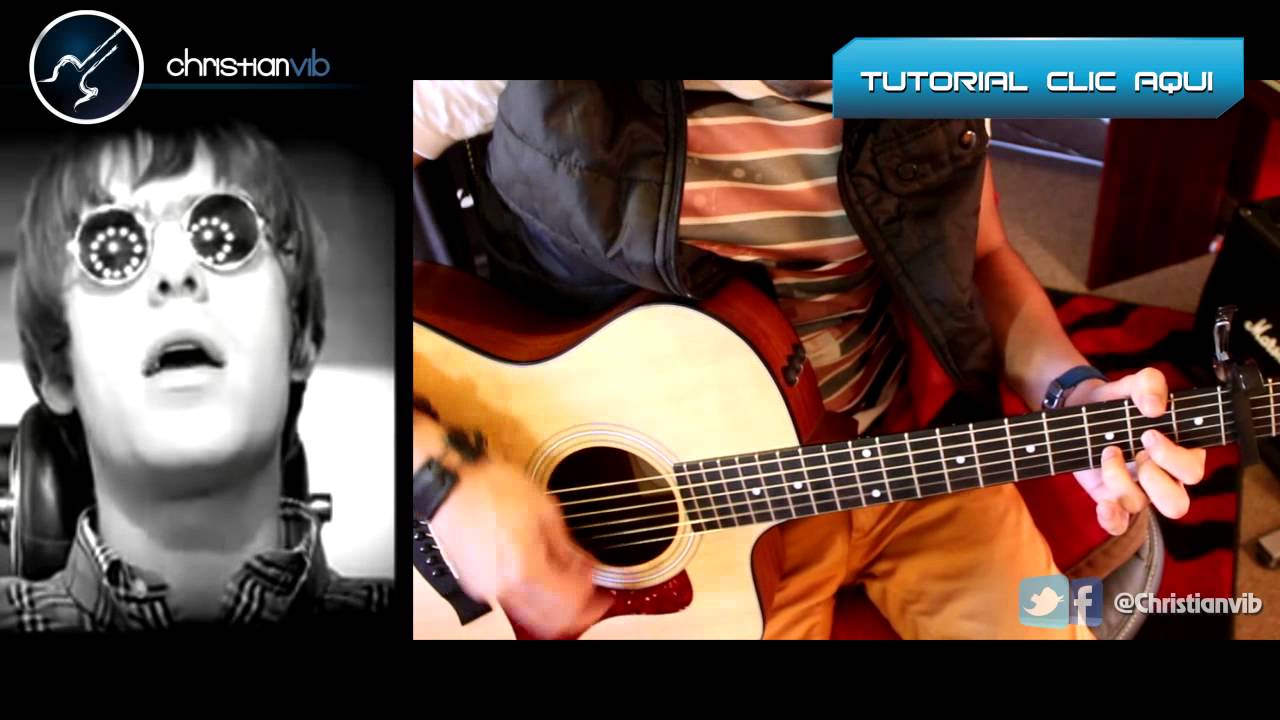 Wonderwall - OASIS - Cover Guitar Tutorial Guitarra Acustica Cover