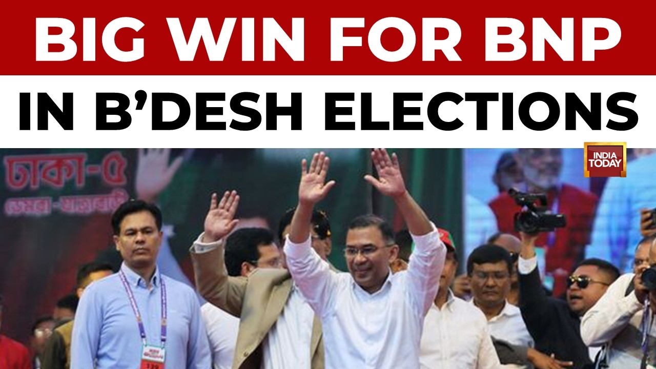 Bangladesh Polls: BNP heads for Big Majority | Tarique Rahman | World News |India Today News