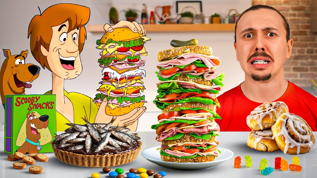 Manger comme Sammy de Scooby-Doo pendant 24h