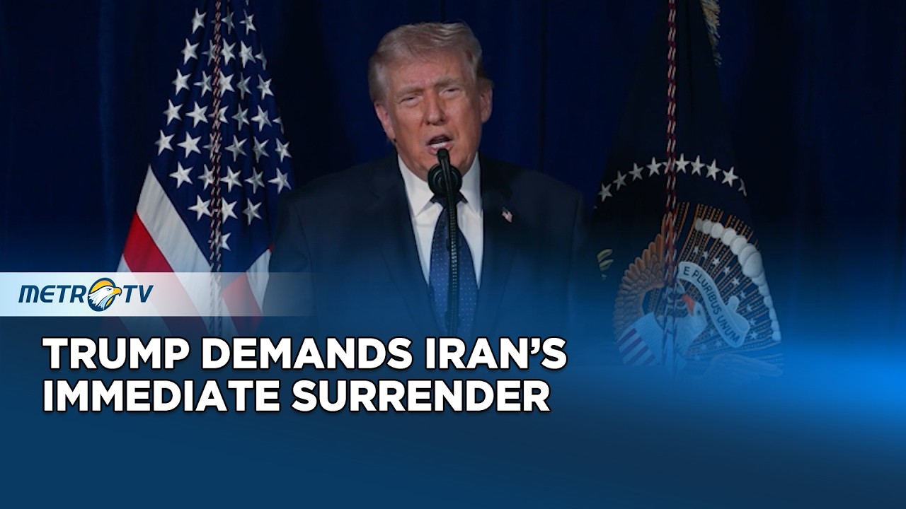 Trump Demands Iran Lay Down Arms Amid Rising Tensions