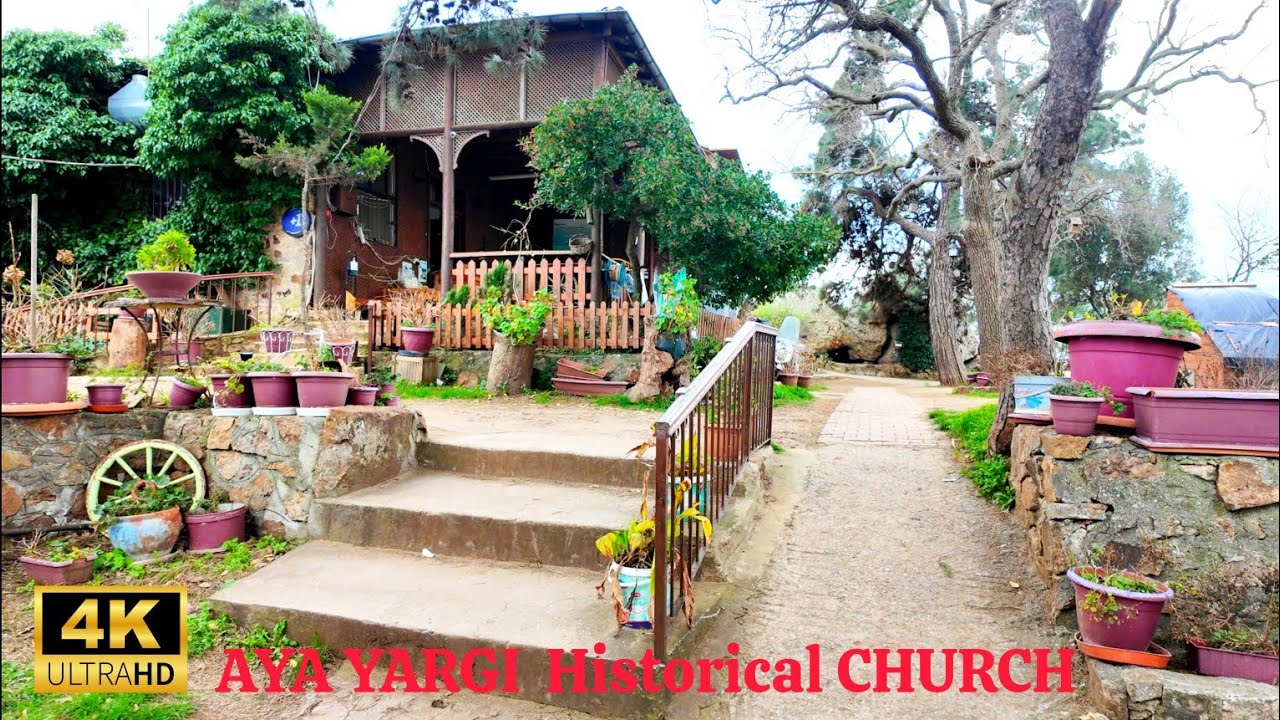 THE LARGEST WOODEN BUİLDİNG IN EUROPE THE PRİNKİPO GREEK ORPHANAGE THE BEAUTIFUL CHURCH ON THE Hill