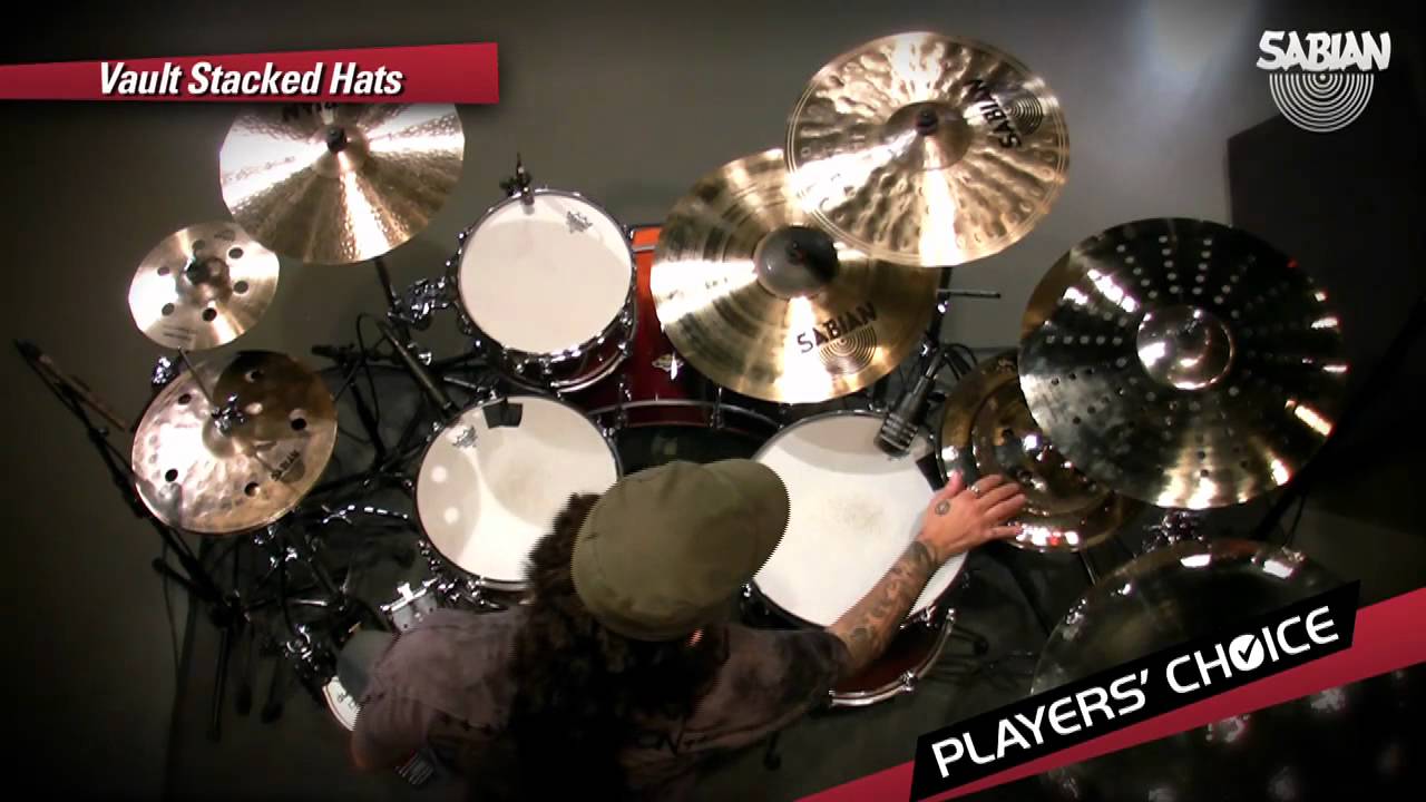 SABIAN Players' Choice - Mike Portnoy Demos the Vault Stacked Hats
