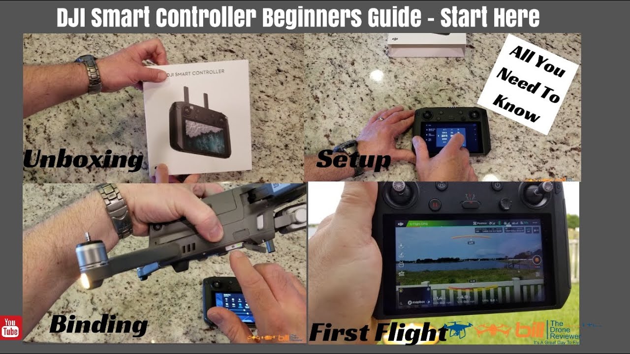 Руководство для начинающих по DJI Smart Controller — начните здесь