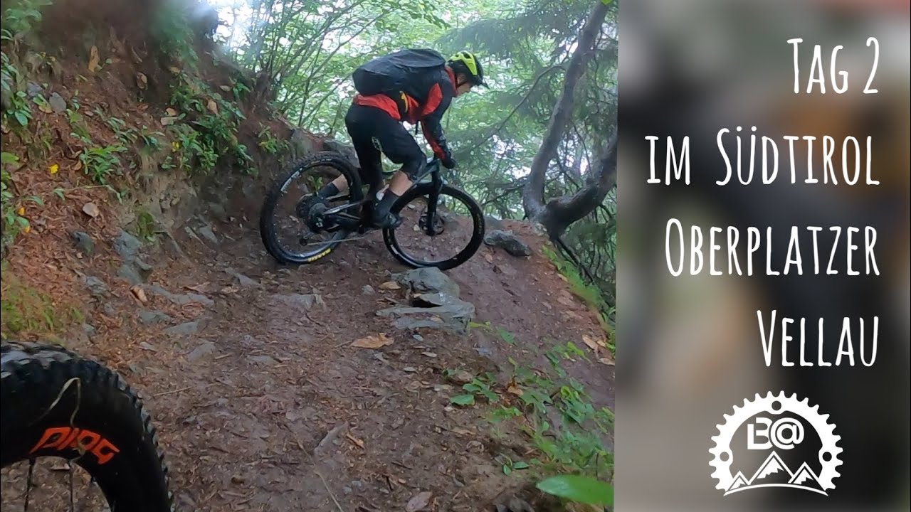Hardcore Biken -  Regenschauer in Vellau, was  sonnst  im S&uuml;ndtirol  nicht &uuml;blich ist.