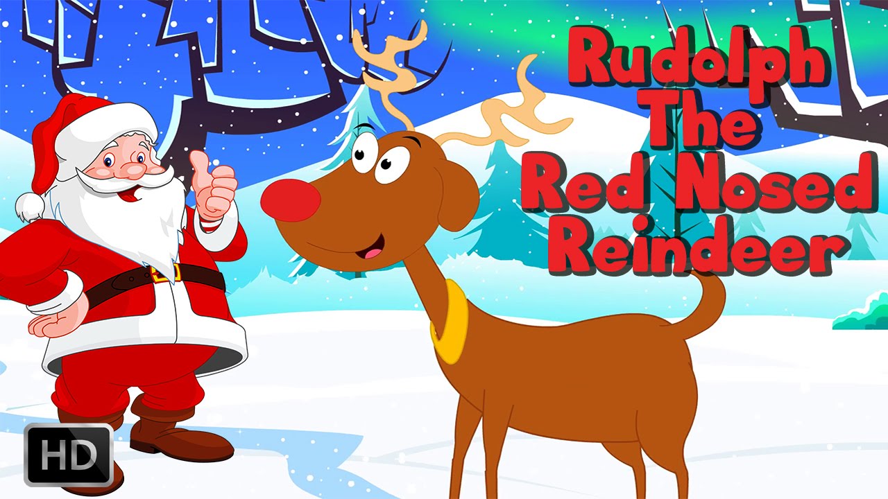 Rudolph The Red Nosed Reindeer Christmas Carols With Lyrics
