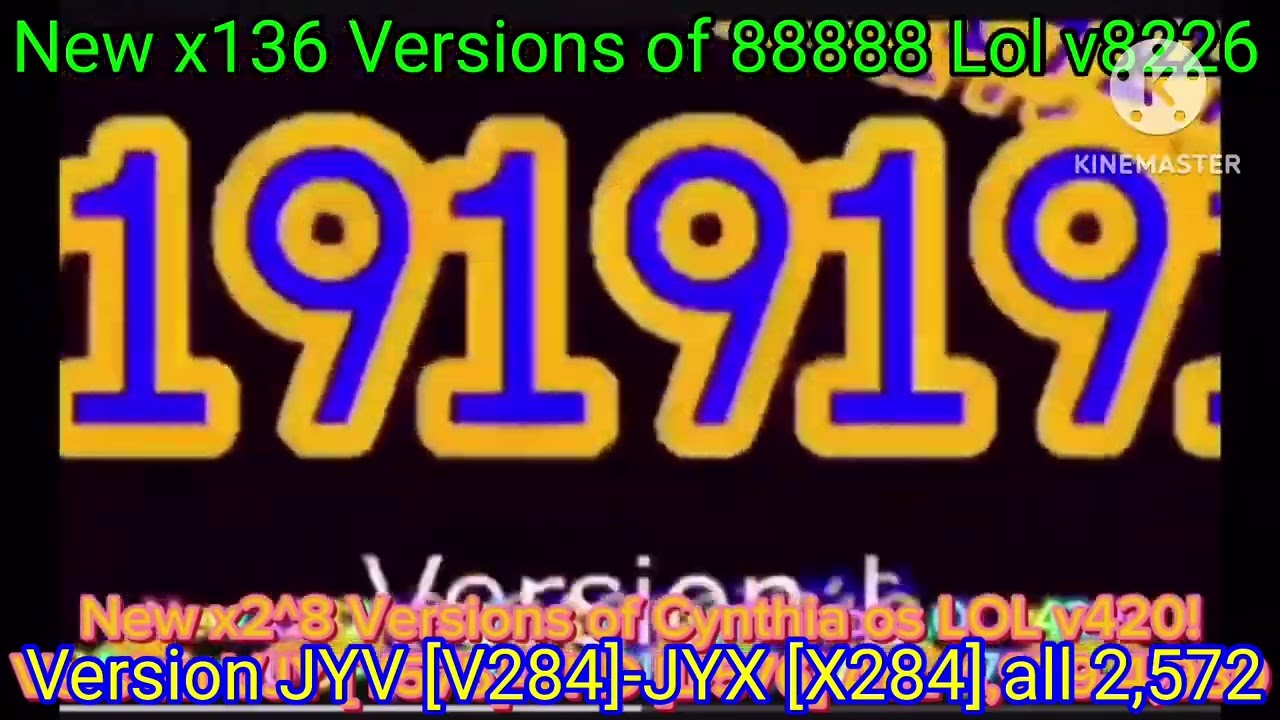 New x136 Versions of 88888 Lol v8226