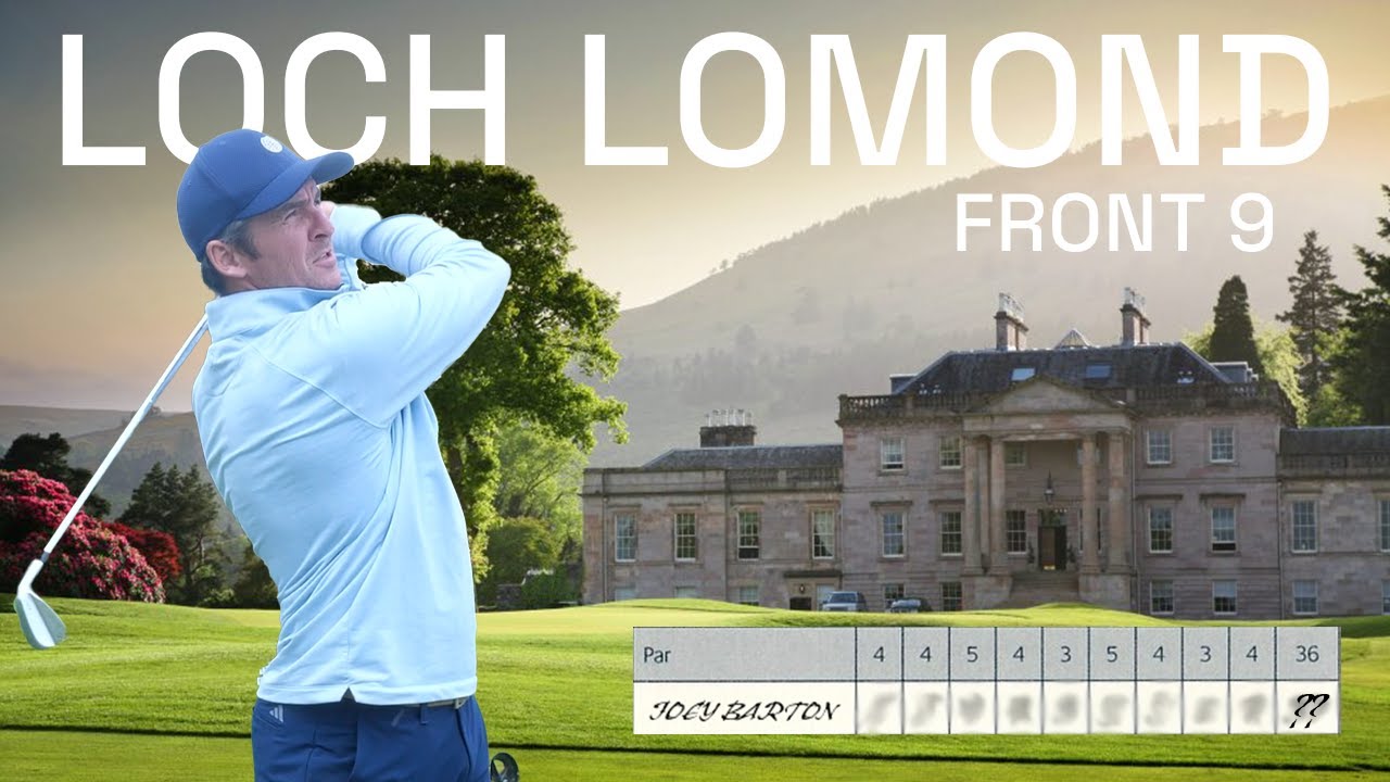 Can Joey Barton BREAK PAR at Loch Lomond Golf Club?