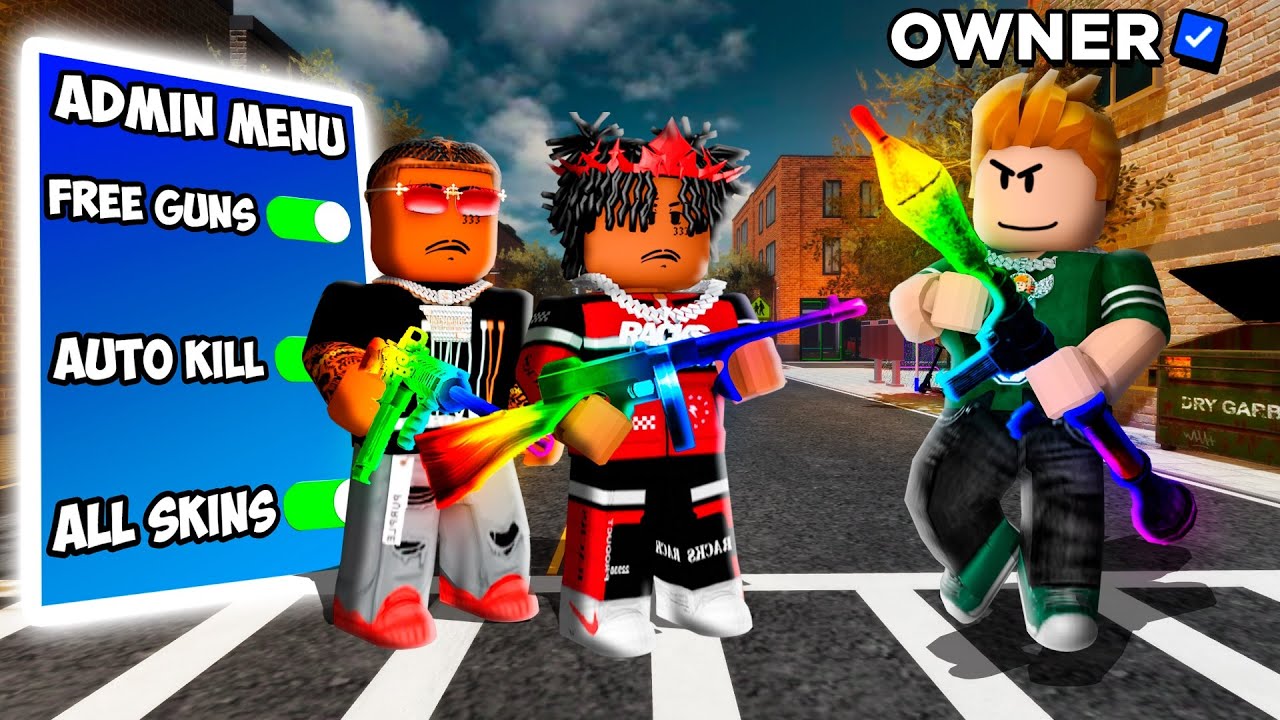 The OWNER Gave Me ADMIN ONLY WEAPONS In Roblox Street Life Remastered